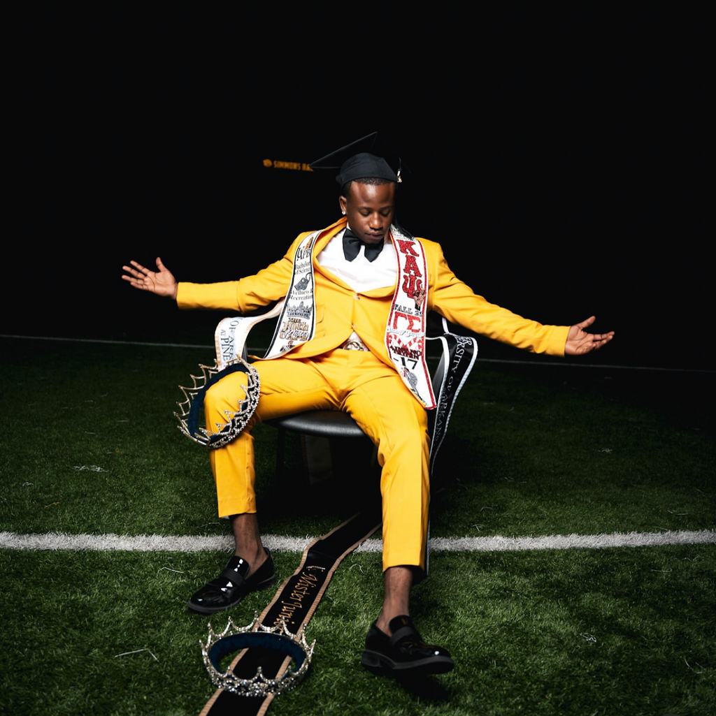 Glitter Covered Graduation Stole - CUSTOM