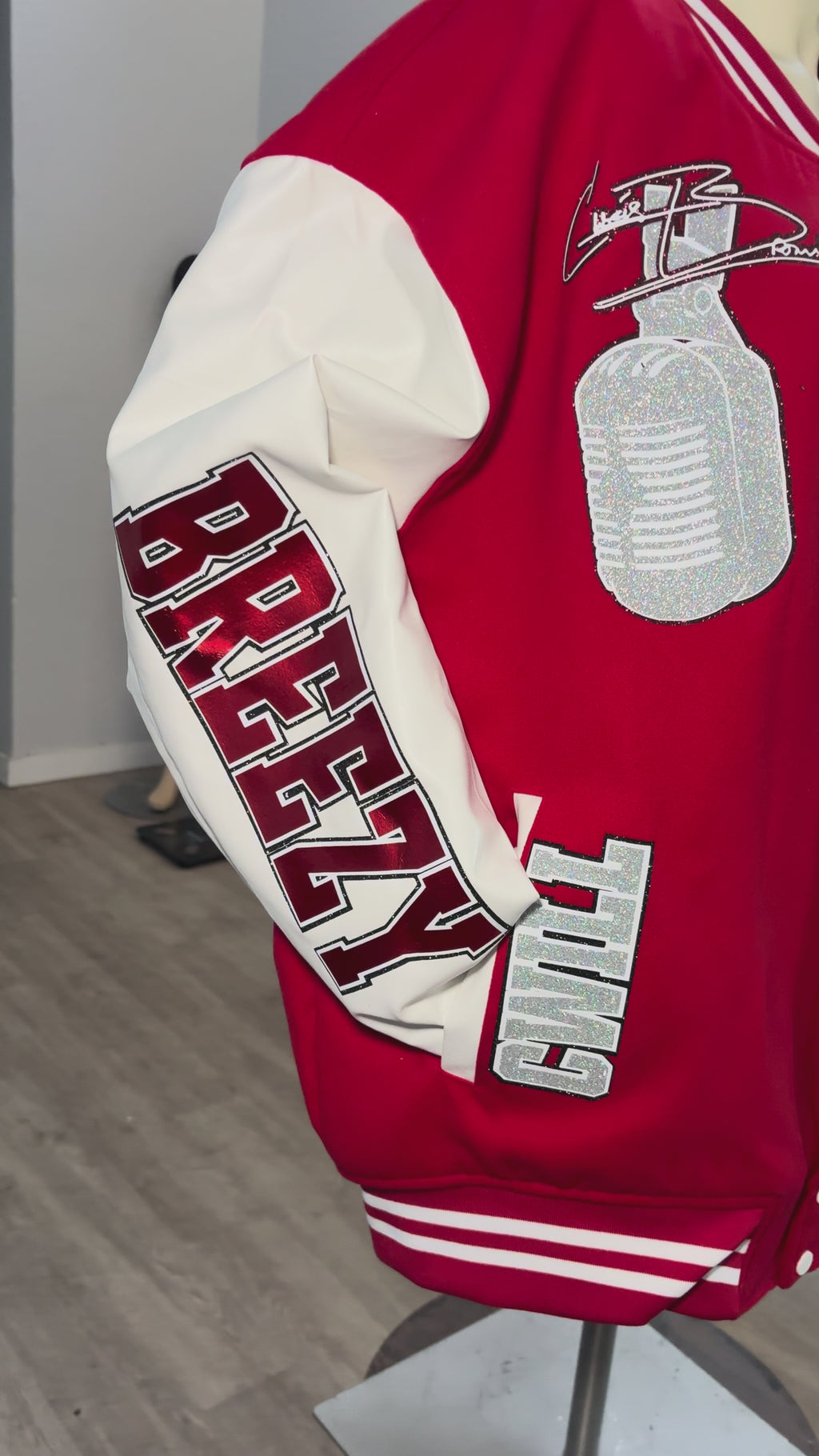 Varsity Bomber Jacket